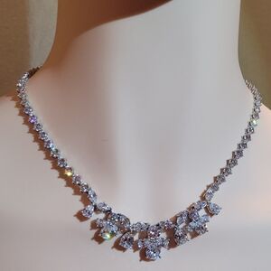 Charles Winston Spectacular Collection  this Show Stopper Necklace any Occasion